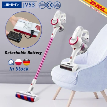 

[Free Duty] JIMMY JV53 Handheld Cordless 425W Vacuum Cleaner 125AW 20kPa effective suction power VS JV83 Dust Collector VS V9