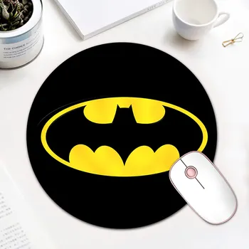 

Batman Logo Printed Natural Rubber Computer Mousepad Desk Keyboard Mouse Pad Laptop Mice Mat