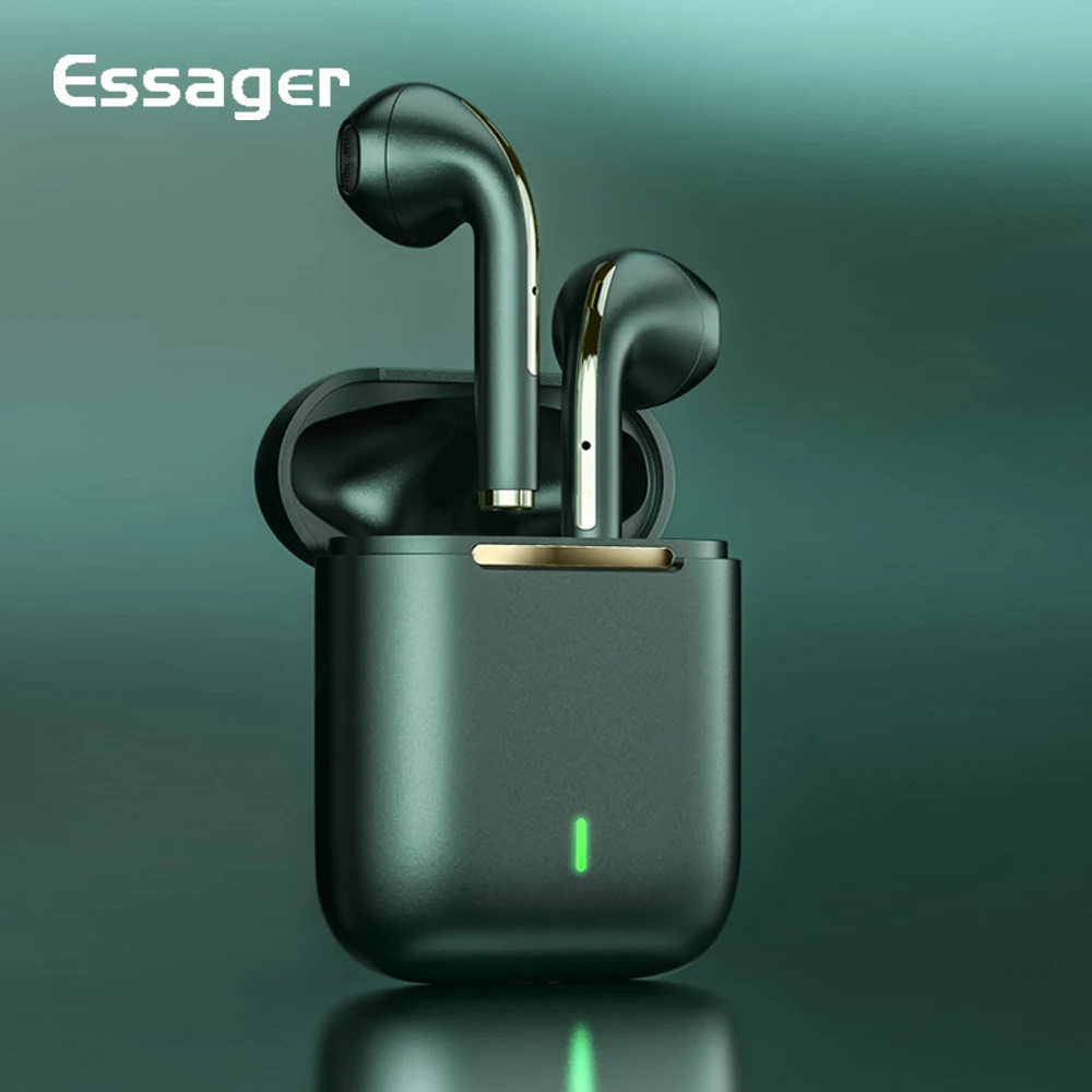 Bluetooth Headphones Earbuds Essager Xiaomi J18 Tws True Wireless for Samsung Ear-Stereo