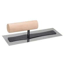Truelle de plâtre en acier inoxydable, 240mm, outils de raclage pour béton, Construction, carrelage, mur de ciment, boue