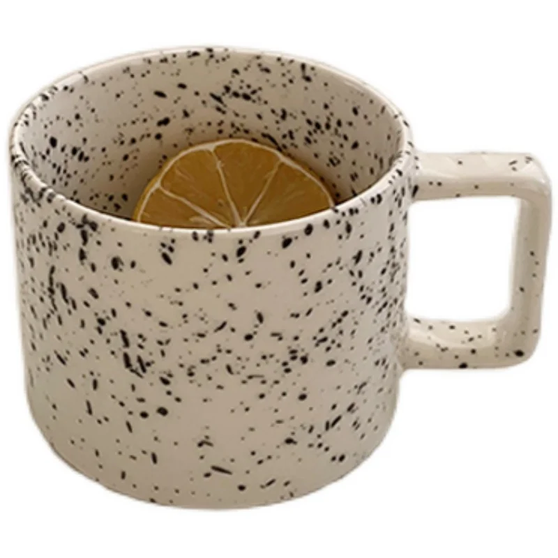 

Ceramic Aesthetic Printing Ceramic Coffee Cup, Handmade Hot Chocolate Milk Coffee Cup, Bg50ms
