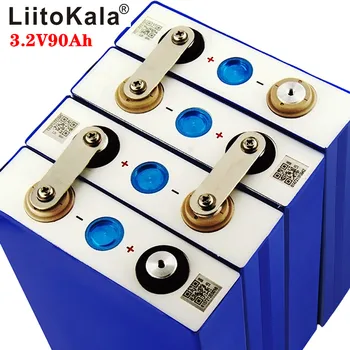 

LiitoKala 3.2V 90Ah LiFePO4 battery can form 12V battery Lithium-iron phospha 90000mAh Can make Boat batteries, car batteriy