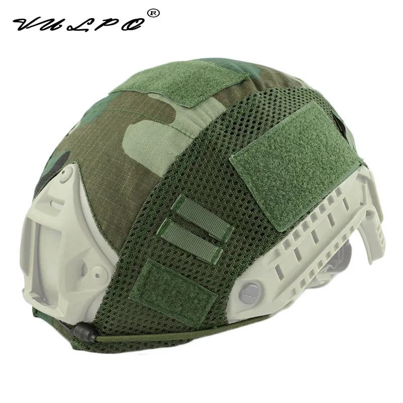 

VULPO Wargame Airsoft Helmet Mesh Cover Hunting Helmet Mesh Cover For Fast Helmet BJ/PJ/MH Types