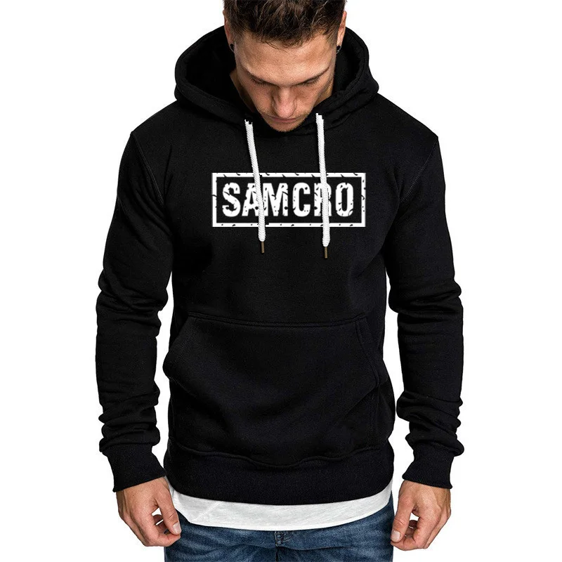 SOA Sons of anarchi/детская спортивная одежда для мужчин; толстовки с капюшоном для мальчиков; Повседневная Толстовка; зимняя флисовая модная теплая толстовка в стиле хип-хоп