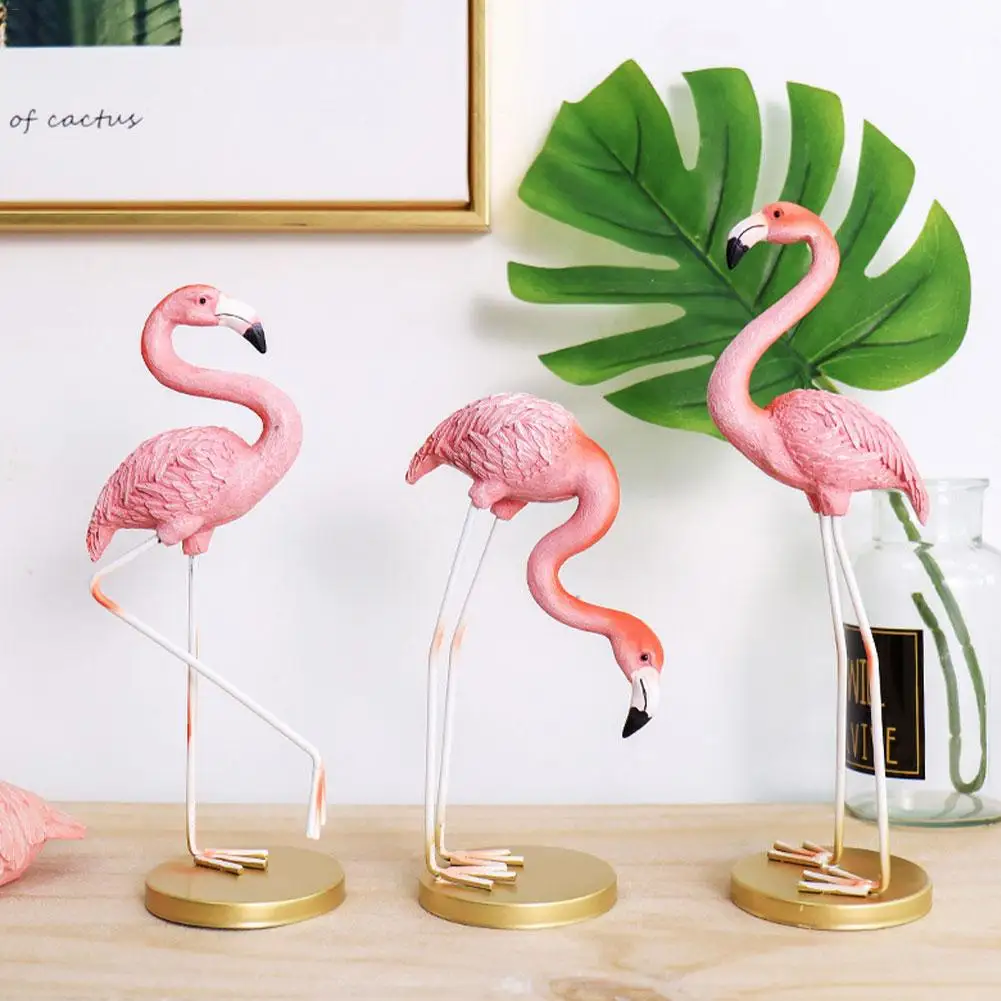 Pink Flamingo Ornament Home Garden Living Room Table Decoration Cute Animal Shape Party Decor Gift Party Diy Decorations Aliexpress