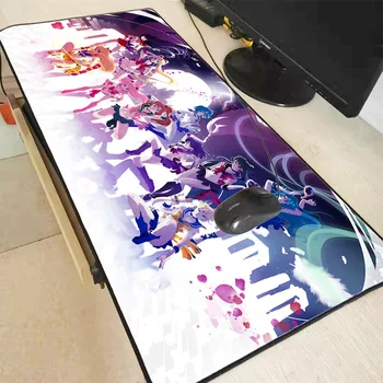 

Sailor Moon Anime 900x400MM Large Gaming Washable Mousepad Black Mouse Pad Lock Edge Laptop Pc Game for CSGO LOL