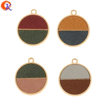 

Cordial Design 50Pcs 22*25MM Jewelry Accessories/Hand Made/Charms/Leather Effect/Round Shape/DIY Making/Pendant/Earring Findings