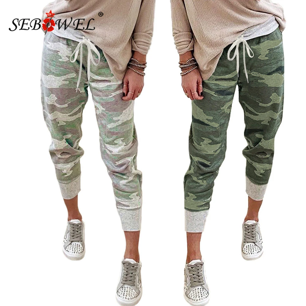 army print pants for womens