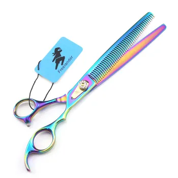 

Japan 440C stainless steel 8.0 inch thinning rate 35% pet dog grooming thinning scissors dense teeth