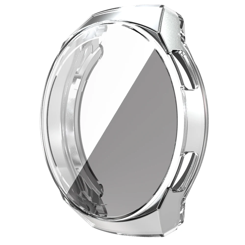 Sleek TPU Full-Cover Clear Plating Protective Case