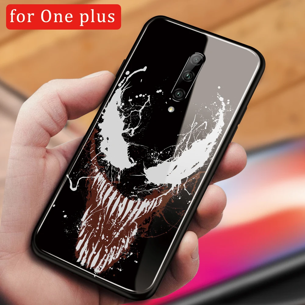 Чехол для OnePlus 7t чехол чудо-яд One Plus 7 pro стеклянный 1 + 6T телефона 5 5t 6t |