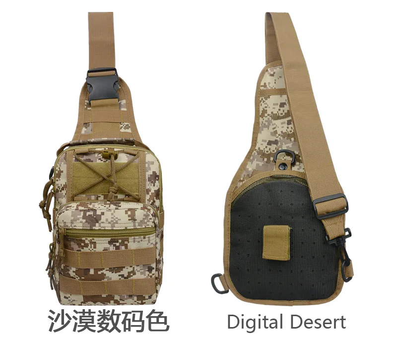 Desert Digital Camou EBOYU 050 Тактический крепеж сумка мужская Военная Спортивная Сумка EDC облегченная модульная система переноски снаряжения рюкзак сумка на ремне нагрудная для кемпинга - Цвет: Desert Digital Camou