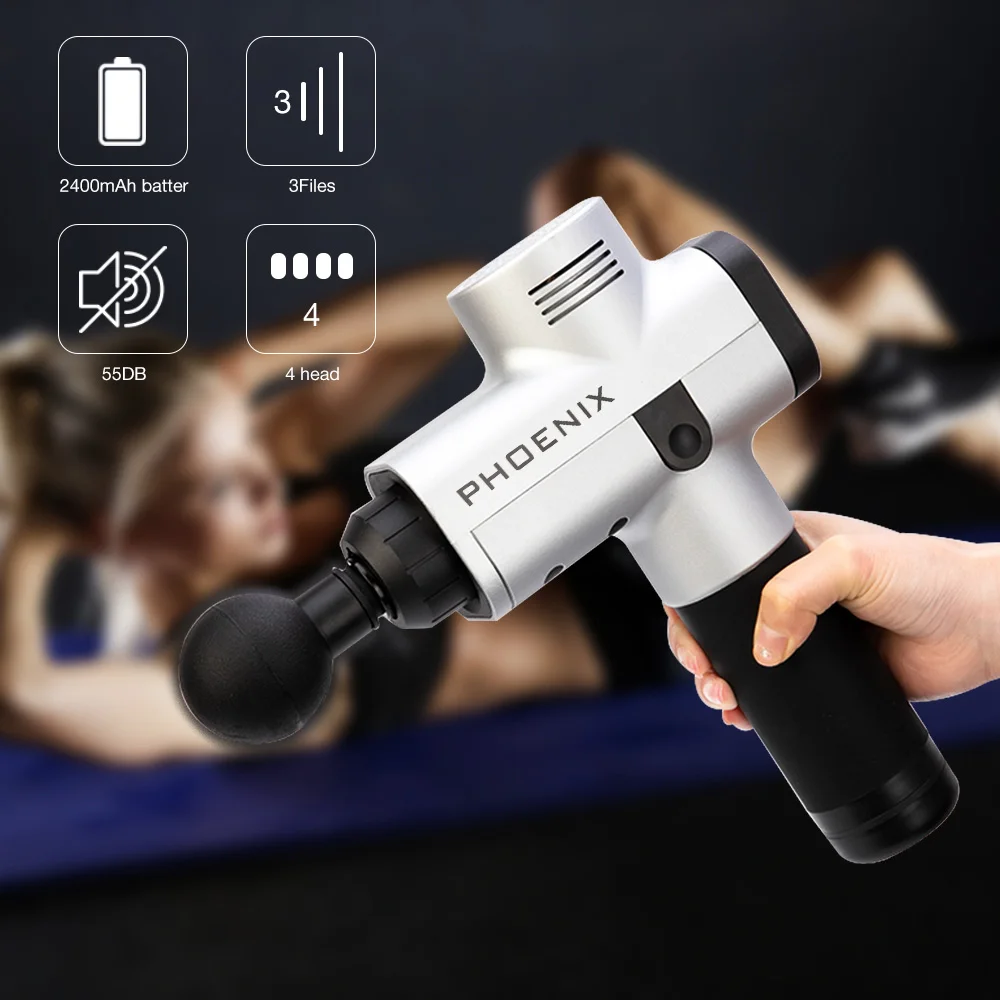 

Tissue Massage Gun Muscle Massager Muscle Pain Management after Training Exercising Body Relaxation Slimming Shaping Pain Relief