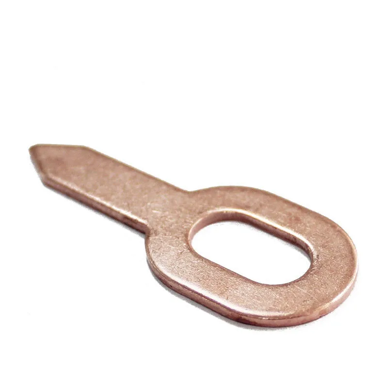 100pcs Copper Washer Car Body Panel Dent  OT Pulling Ring Washer Tool Repair Machine Ring Seal Assortment Kit