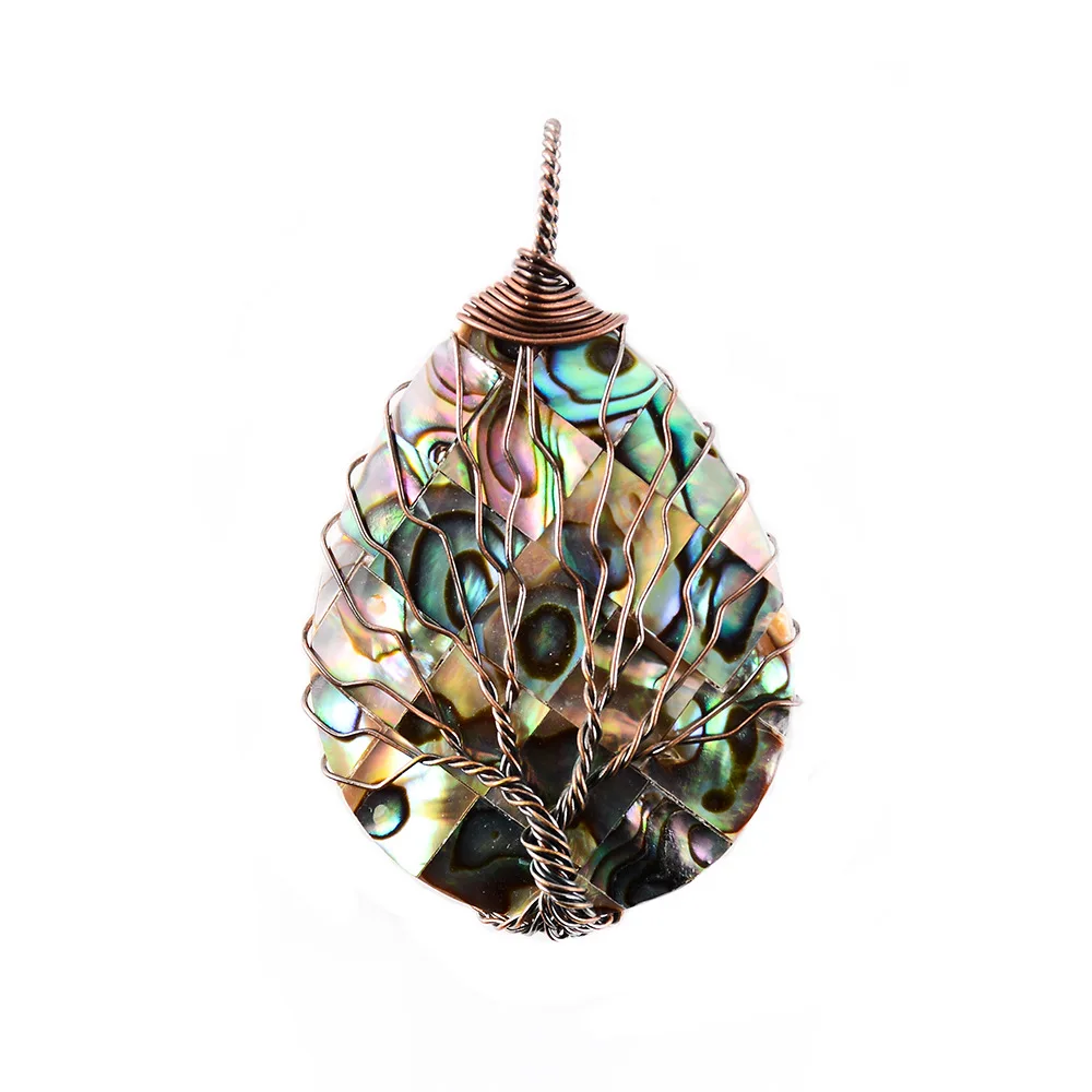 Мода Океан морской ракушка Русалка Цвет Подвеска-ожерелье для женщин золотые богемные длинные цепи жемчужные ювелирные изделия