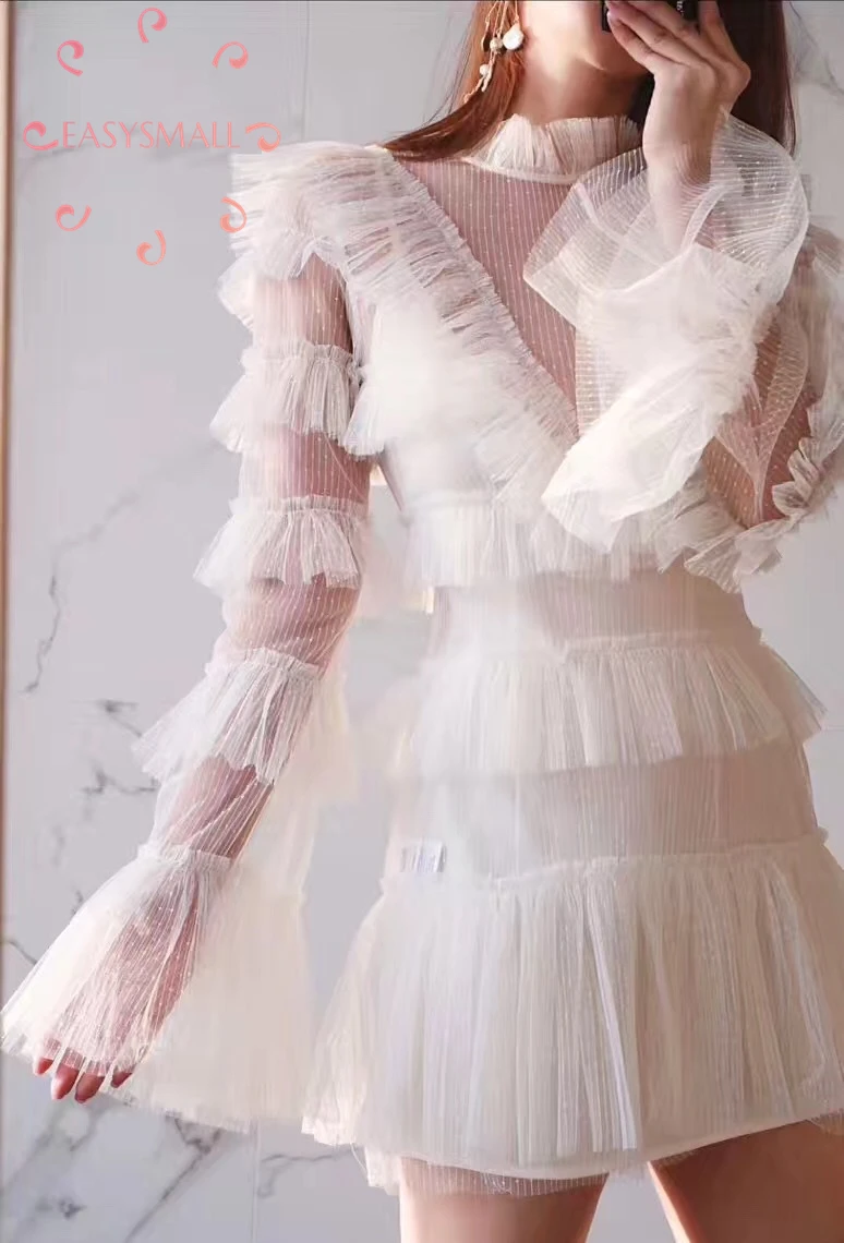 EASYSMALL, женское весеннее платье, модное, сексуальное, высокое качество, Vestidos, вечерние, повседневные, высокая талия, длинный рукав, короткие платья