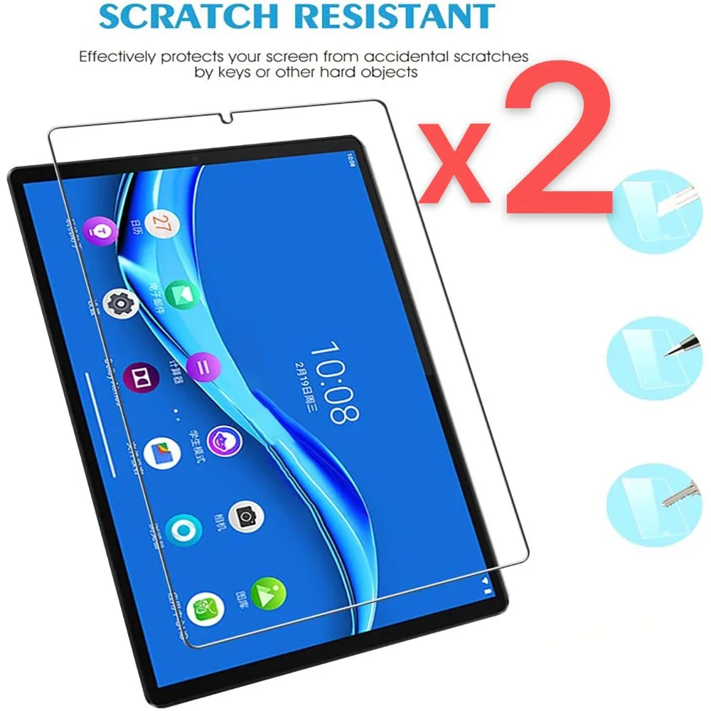 Mejor precio 2 uds Tablet Protector de pantalla de vidrio templado para Lenovo TAB M10 más TB-X606X/TB-X606F10.3 pulgadas Pantalla de cobertura completa de película DolGYyAQXNJ