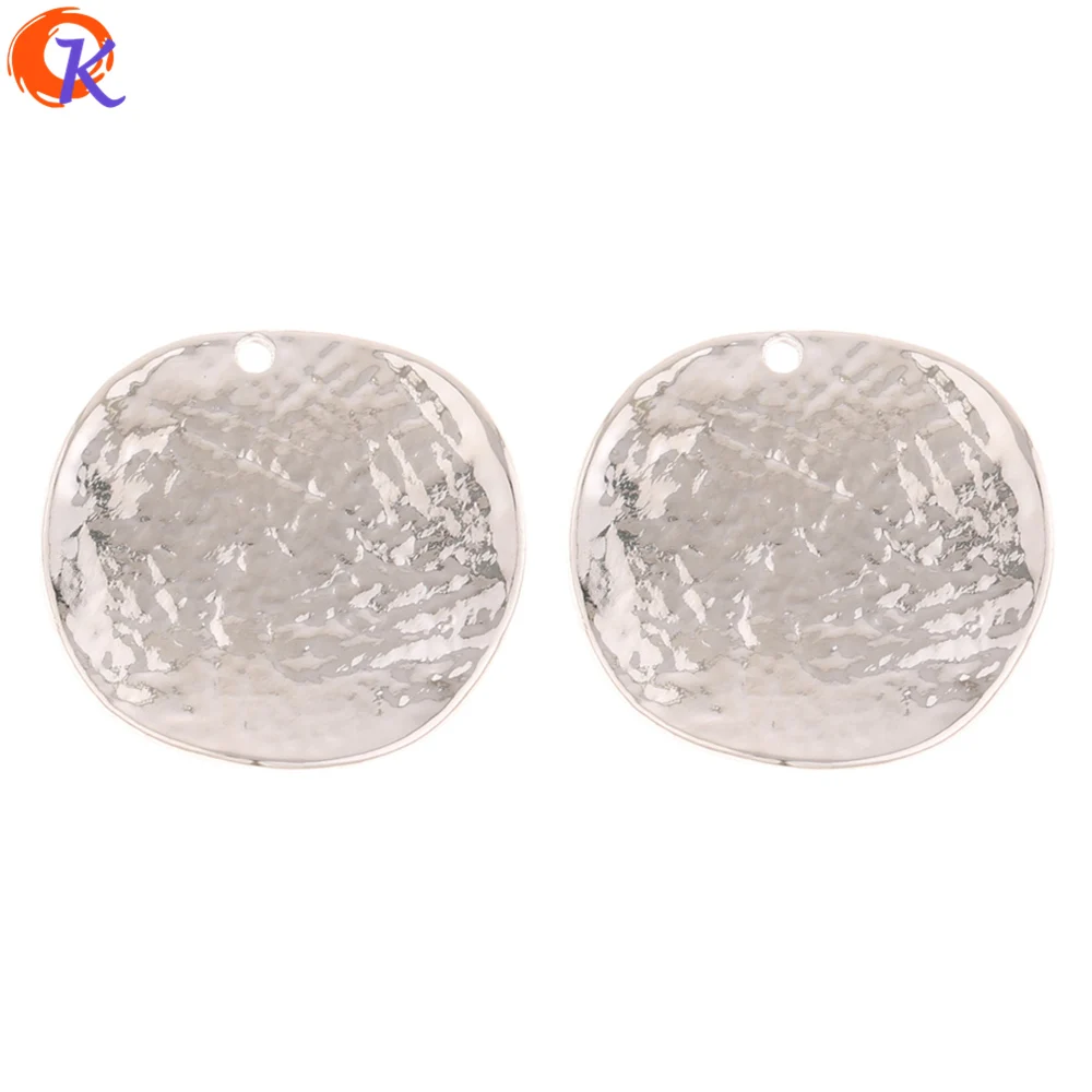 Cordial Design 50Pcs 29*30MM Jewelry Accessories/Earring Connectors/Wave Coin Shape/Hand Made/DIY Parts/Earring Findings | Украшения и