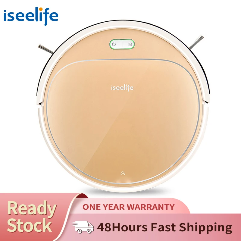 Smart Robot Vacuum Cleaner 2in1 Dry Wet Cleaning Water Tank Intelligent 1300PA 
