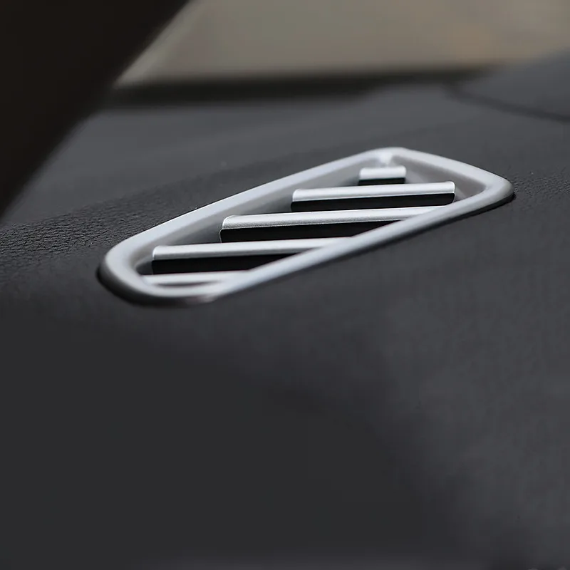 Стайлинг автомобиля для Audi Q3 интерьер приборной панели кондиционер Выход рамки украшения наклейки крышка отделка
