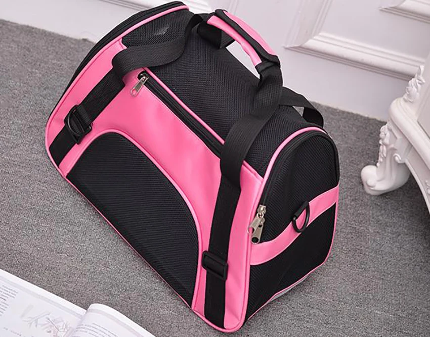 Переносная дорожная сумка для домашних животных, сетчатый дышащий плюшевый Померанский пудель, рюкзак для домашних животных, сумка для переноски