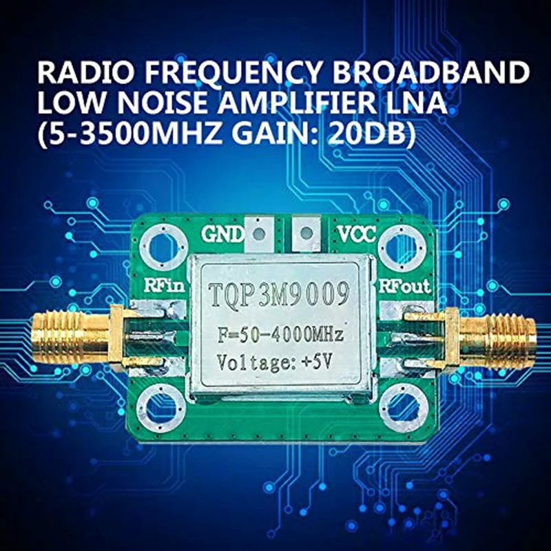 Высокая линейность RF широкополосный малошумный усилитель TQP3M9009