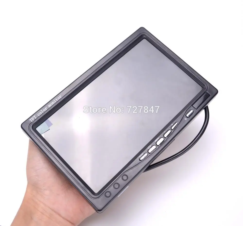 

New NO blue 7"FPV LCD Color 1024 x 600 IPS FPV Monitor Video Screen 7 inch for Rc Multicopter Ground Station ZMR250 QAV280
