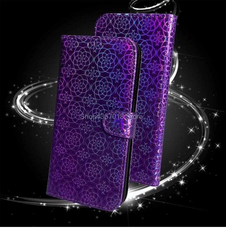 Purple Кожаный флип-чехол-кошелек для Etui ASUS Zenfone Max Pro(M1) ZB601KL ZB602KL ZB601 KL X00TD ASUS_X00TD Обложка для телефона hoesjes - Цвет: Purple