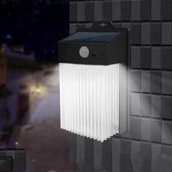 

solar light 50 led garden waterproof lamp solar led sensor wall light
