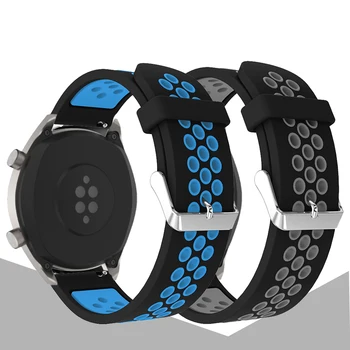 

22MM Silicone Strap For Fossil Gen 5 Carlyle HR Julianna HR Smart Watch Band For Fossil Sport 43mm / Q Explorist HR Gen 4 Correa