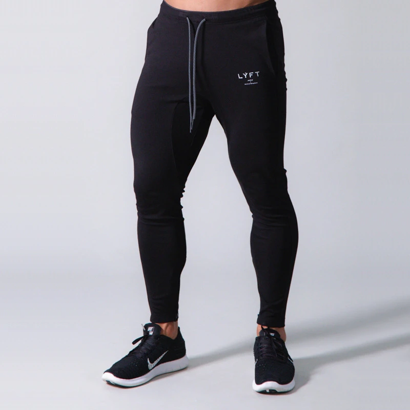 Japan&UK Autumn Men Gym Training Jogging Pants Joggers Slim Fit Sweatpants Cotton Workout Running Tights Sport Trousers 3