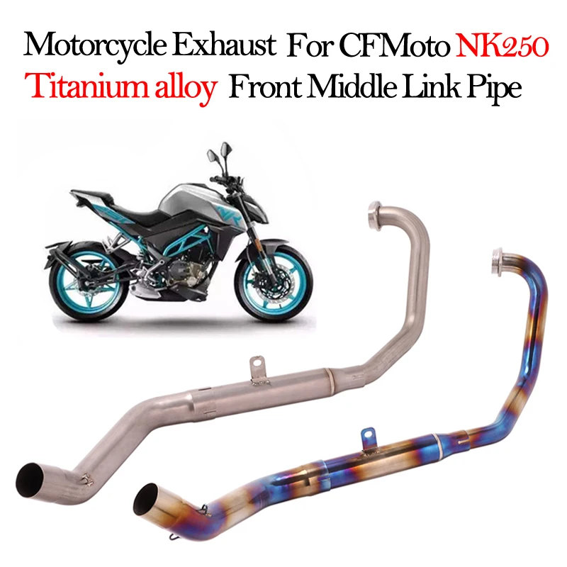 Выхлопной глушитель для мотоцикла модифицированный из титанового сплава CFMoto NK250