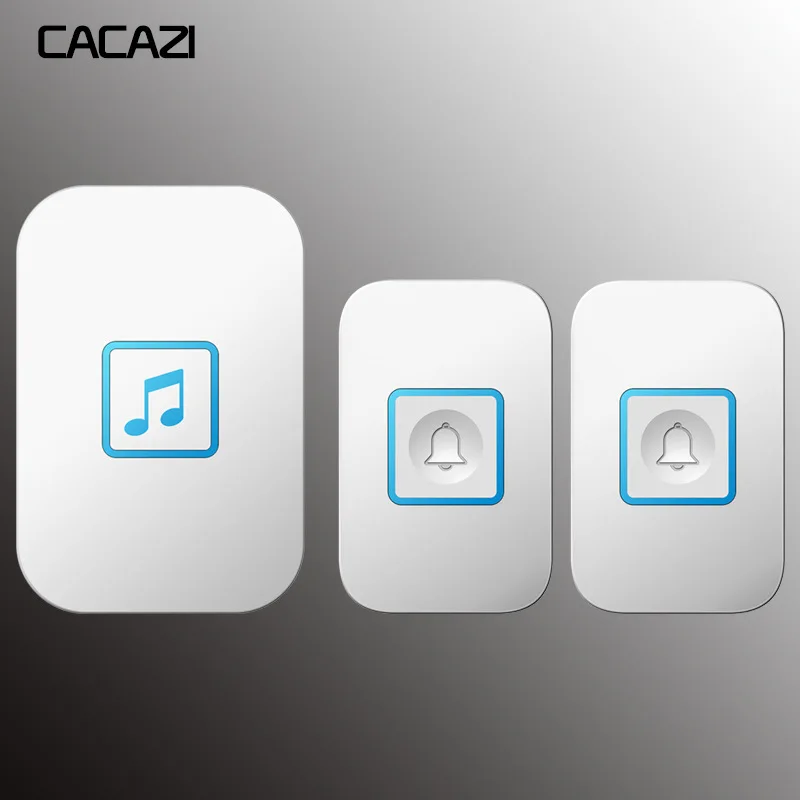 

Ka Jiasi Two Drive a Wireless Doorbell Household Communication Digital Doorbell Waterproof Door Bell Music Doorbell