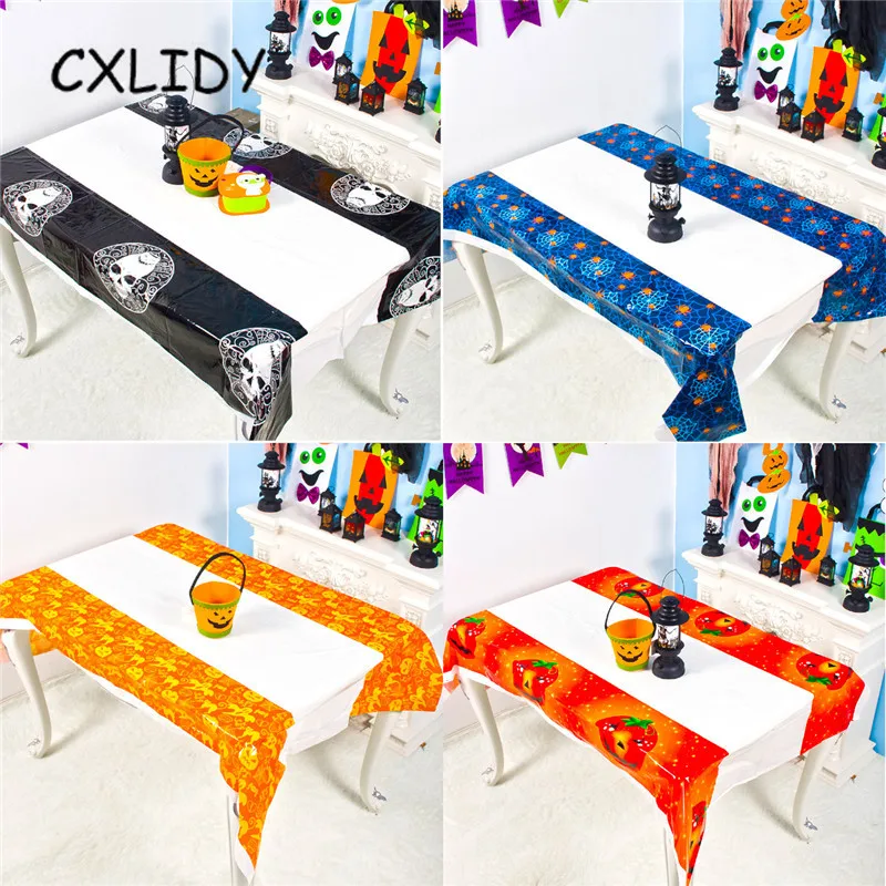 Halloween Pumpkin Head Theme Party Decoration Desktop Arrangement Party Supplies Halloween Party Tableware qq231 (42)