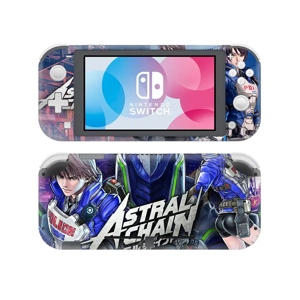 Astral Chain Skin Sticker Decal For Nintendo Switch Lite Console and Controller Switch Lite Protector Skin Sticker Vinyl