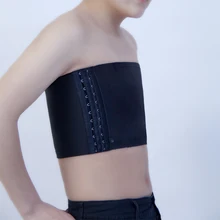 Tomboy облегающий формирователь груди майка на бретелях