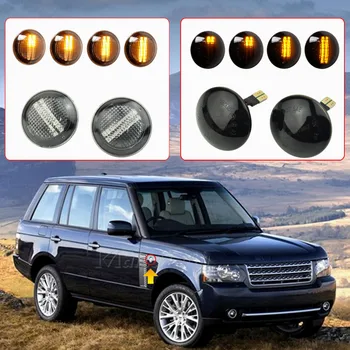 

2Pcs Car LED Side Marker Light Turn Signal Light Repeater Indicator Light for Land Range Rover L322 2002-2012