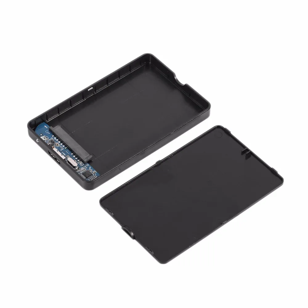 Высокоскоростной USB 3,0 жесткий диск внешний защитный корпус 2,5 дюйма SATA HDD корпус из АБС-пластика коробка для жесткого диска 3 цвета дополнительно
