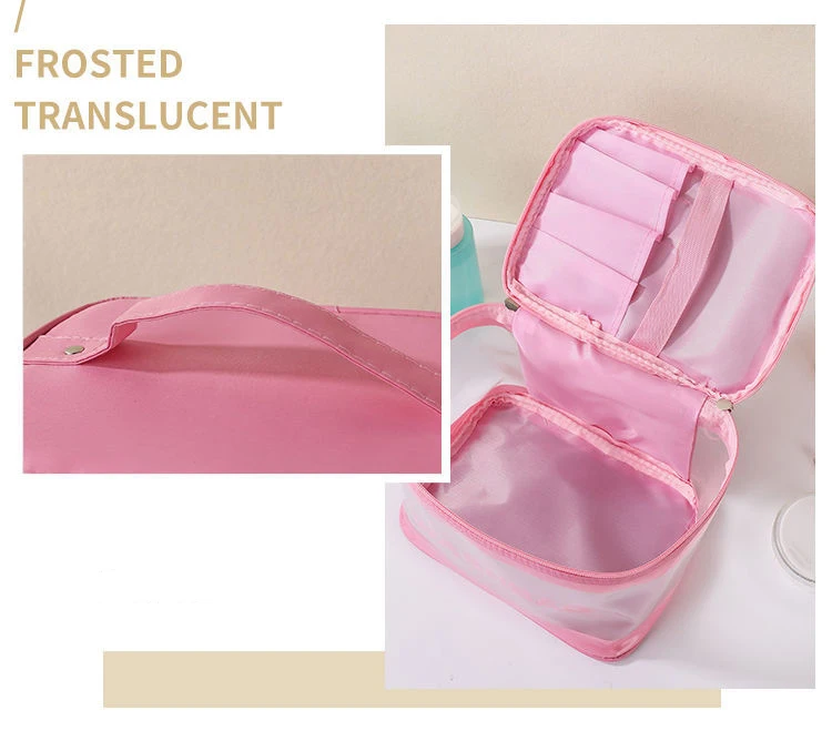 Women's Cosmetic Bag Female 2021 New Portable Travel Waterproof Large Capacity Storage Box Fashion Makeup Toiletry Bag Organizer Women's Cosmetic Bag Female 2021 New Portable Travel Waterproof Large Capacity Storage Box Fashion Makeup Toiletry Bag Organizer