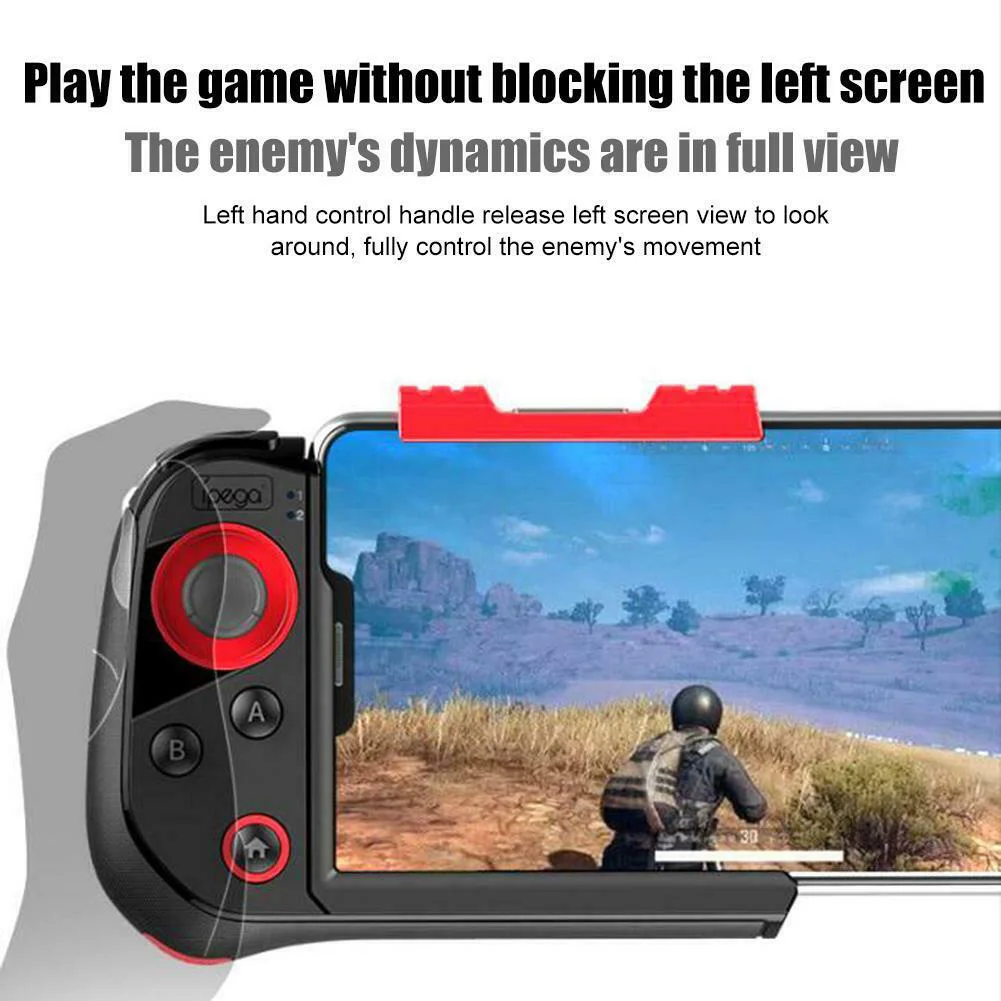 Дорожный офис Bluetooth геймпад Умный Портативный Телескопический с одной рукой нескользящий Легкий контроллер беспроводной ABS для Android