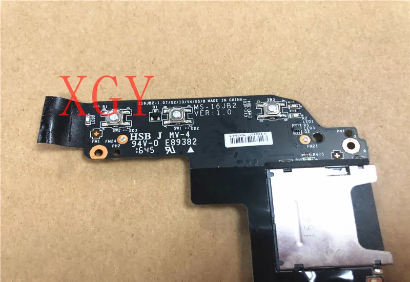 Original para Msi Ge72 Ge62 Ms16jb2 Switch Card Reader Usb Pequena Placa com Cabo 100 Teste ok - Imagem 3