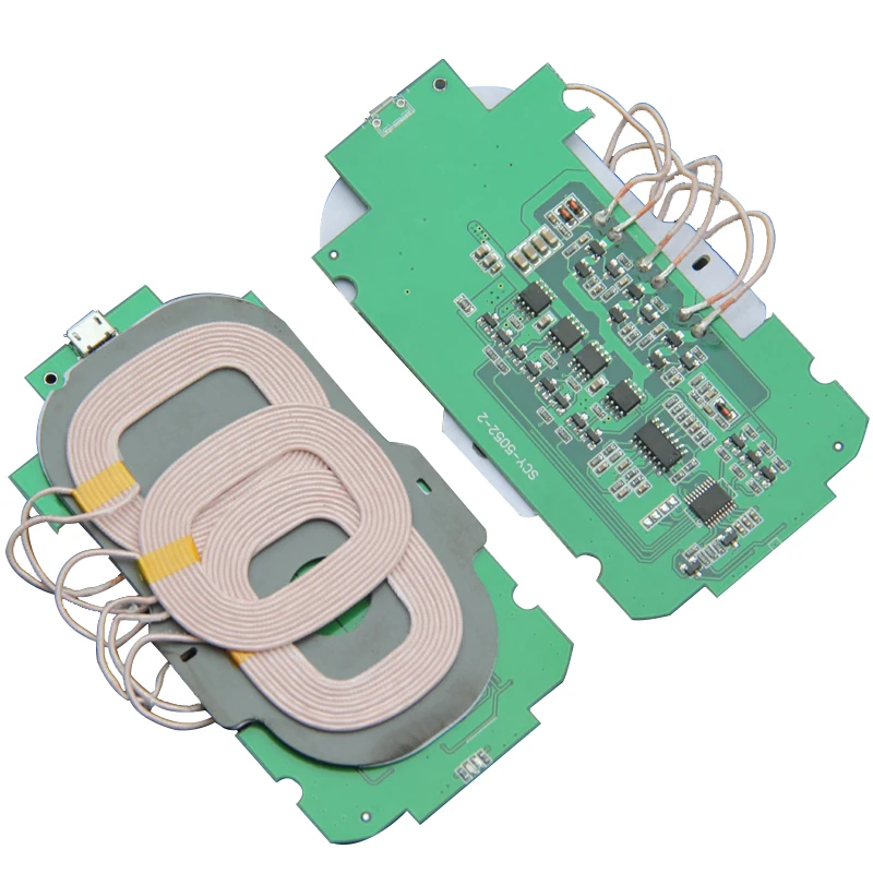 3 Coil Wireless Charger Module Diy Modified Imported ST Chip Solution Transmitter PCBA Circuit Board |