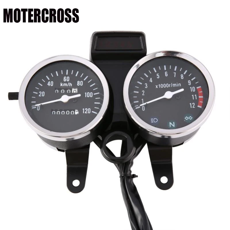 Мотоцикл инструмент в сборе механический электронный GN125 GS125 цифровой одометр