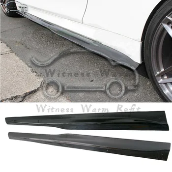 

For M4 Carbon Fiber Car Side Skirt Apron For BMW F83 F82 M4 Convertible Coupe 2014-2020