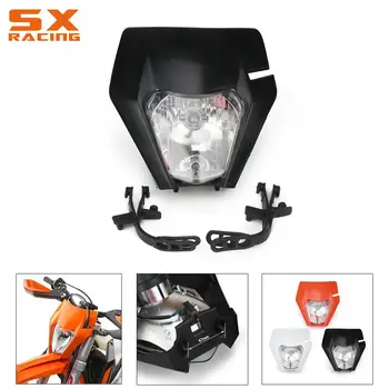 오토바이 전조등 헤드 라이트 램프, KTM SX XC SXF XCF XCW EXC EXCF SMR 125 150 200 250 350 300 450 500 530