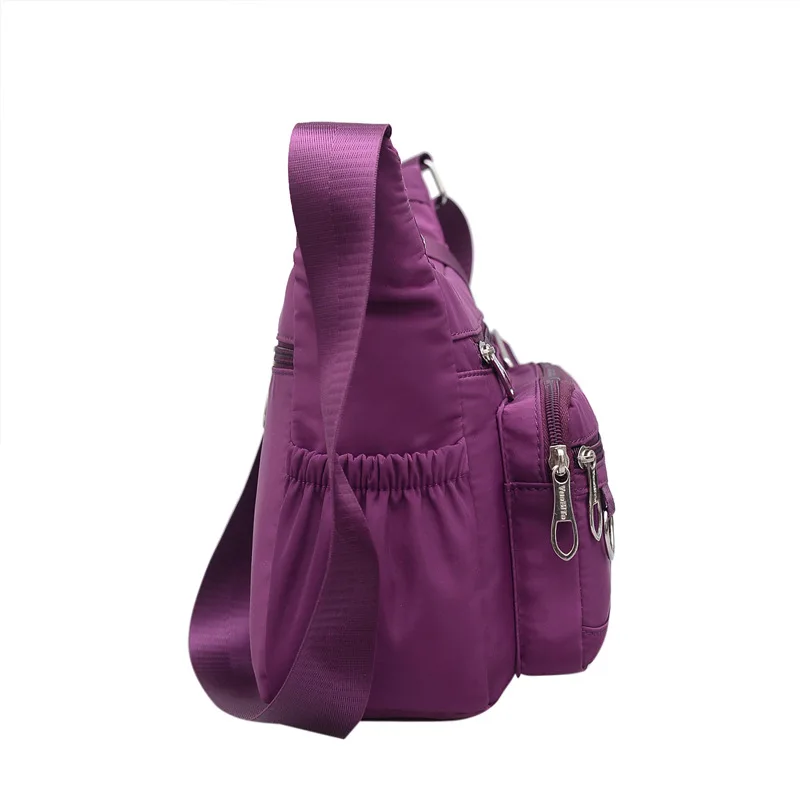 

Large-Volume WOMEN'S Shoulder Bag Waterproof Oxford Cloth Bag Lightweight Shoulder Travel Bag Versatile Casual Hand Commuter Bag