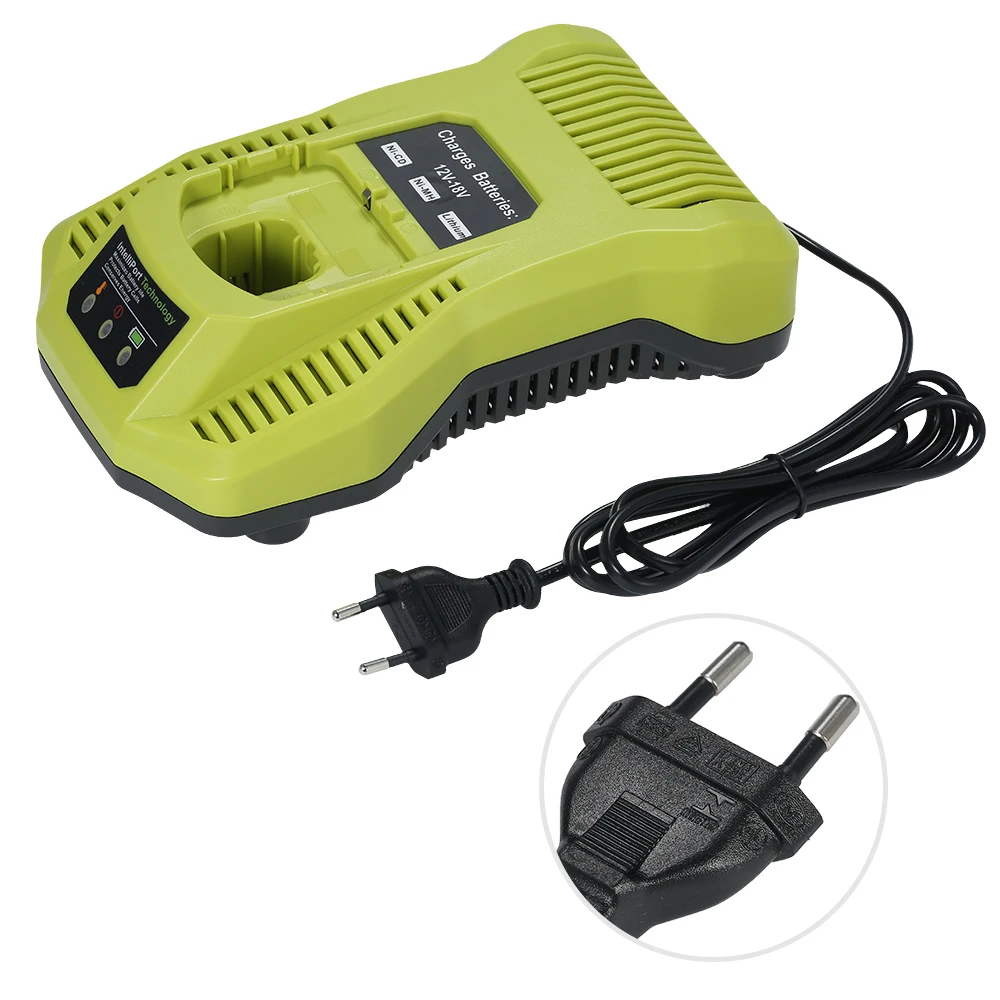 

Hot Meterk for Ryobi P117 Replacement Charger for 12-18V NI-CD NI-MH Li-ion Rechargeable Battery for Power Tools Battery Ryobi
