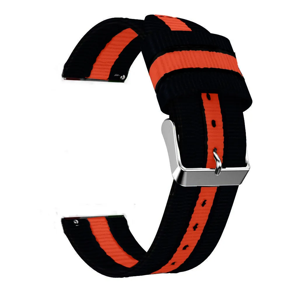 Durable Canvas Nylon Watchband – Versatile 20mm & 22mm Sizes
