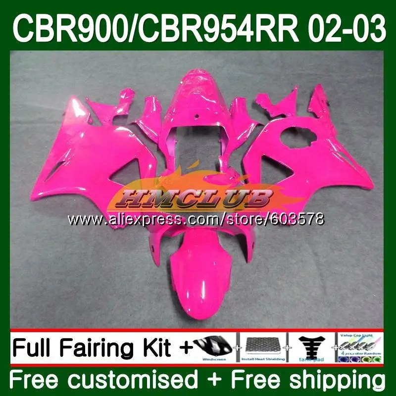 Средства ухода за кожей для HONDA CBR 954 RR CBR900 RR CBR954 RR 2002 2003 76CL. 13 CBR 900RR CBR954RR CBR900RR CBR 954RR 02 03 обтекатель розовый глянец - Цвет: No. 1