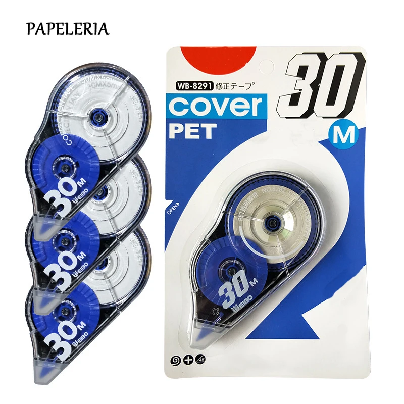 1pcs Material Stationery Correction Tape Roller 30m*5mm Long White